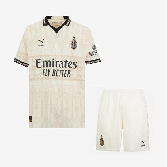 Camiseta AC Milan Beige Niño 2023/2024